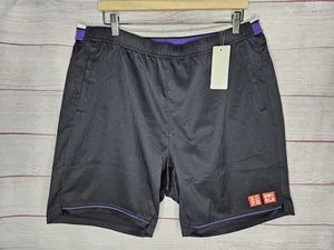 Uniqlo RF Roger Federer Tennis Wear RF Dry Shorts Size XL Black Rare - Picture 1 of 4