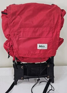 Mochila de colección con marco REI Cruiser roja (M) con 2 correas FixLock adicionales de 45" en muy buena condición - Imagen 1 de 10