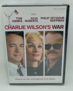 Charlie Wilson's War (DVD, 2007, Full Screen) New Sealed Tom Hanks Julia Roberts - Imagen 1 de 4