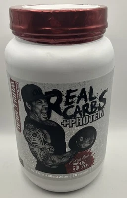 5% Nutrição - CARBOIDRATOS REAIS + PROTEÍNA Chocolate 20 Porções - Expira em 08/2027 - Imagem 1 de 4