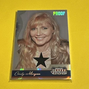 CINDY MORGAN 2007 Donruss Americana #32 Star Relic Holo #53/100 PROOF - Picture 1 of 3