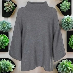 Banana Republic Calvina Cashmere Sweater Top Comfy Minimalist Capsule XS - Picture 1 of 12