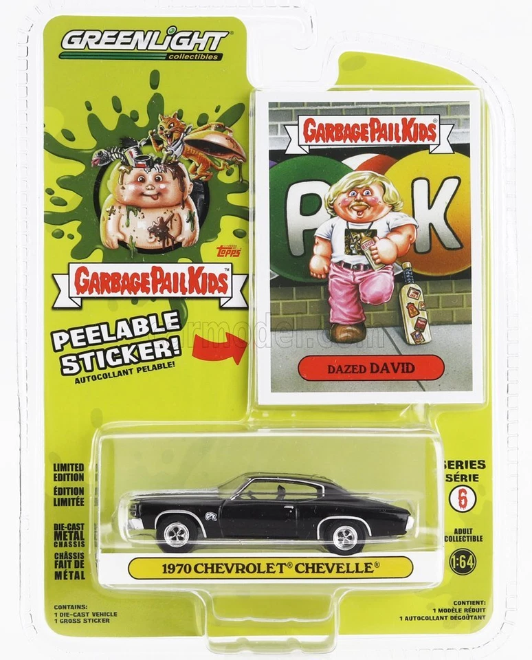 1/64 GREENLIGHT - CHEVROLET - CHEVELLE COUPE 1970 54100B - Immagine 1 di 1