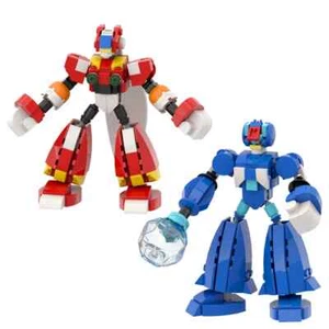 MOC Mega Man Megaman Zero 13cm Action Figures Building Blocks Set Kids Gifts - Picture 1 of 6