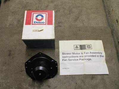 1990-96 GM Chevy Oldsmobile Pontiac Buick NOS A/C & Heat Blower Motor 5050081 #2 - Image 1 of 4