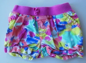 Cherokee Toddler Girls Shorts Multicolor Colorful with Pockets - Size 2T - Picture 1 of 3