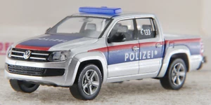 Wiking 1:87 Werbemodell A.S.S PKW H0 VW Amarok Polizei Wien Messe 0311 56 OVP - Bild 1 von 11