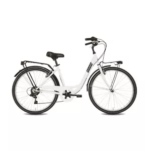 Alley 26.2 Bike City Women's 26 6v Steel Monotube White Size S B40263021 Myl - Picture 1 of 1