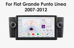 CATABLET FIAT GRANDE PUNTO ANDROID Comandi Volante Carplay Bluetooth USB touch - Foto 1 di 7