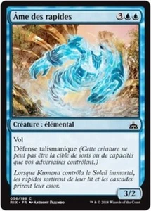 MTG Magic RIX FOIL - Soul of the Rapids/Âme des rapides, French/VF - Picture 1 of 1