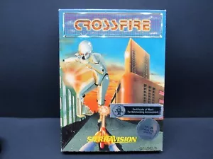 Crossfire, VIC-20, Cassette, Sierravision 1982, Nuevo en Caja Precintada - Imagen 1 de 7