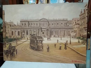 Oleo sobre Lienzo francés.firmado. Medidas total 100x70 Cm. - Imagen 1 de 9