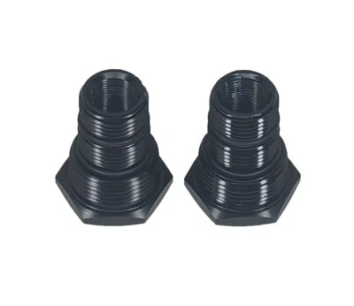 Adaptador de filtro de óleo roscado automotivo Qtd. 2x 1/2-28 a 3/4-16, 13/16-16, 3/4NPT - Imagem 1 de 3