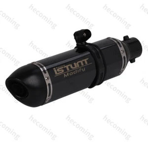 Silenciador de tubo de escape de motocicleta de 370 mm de 2" deslizable para KAWASAKI HONDA YAMAHA - Imagen 1 de 4