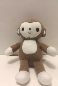 5 Five Little Monkeys Sock Knit Plush Stuffed Animal Toy Jungle Baby Lovey 10" - Picture 1 of 9