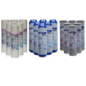 Universal Ganzhausfilter Ersatz Set 18 Filter: Sediment, GAC & CTO - Bild 1 von 1