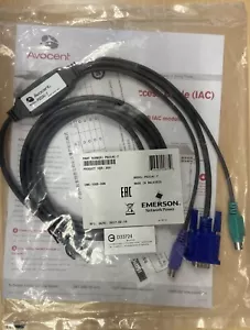 Avocent PS2IAC-7 PS2-CAT5 Integrated Access Cable 7 ft, by EMERSON. - Picture 1 of 1