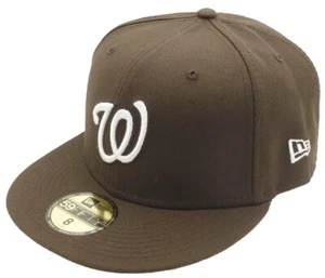 New Era Washington Nationals Brown Sidepatch 59fifty Fitted Cap limited Edition - Bild 1 von 2