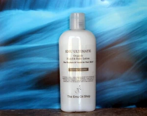 Emu Öl HAND & BODY LOTION/Creme - 100% natürliche, biologische Inhaltsstoffe - unparfümiert - Bild 1 von 6