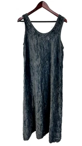 CP Shades Samt ärmelloses Maxi langes Kleid Gr. Medium blau MÄNGEL * lesen! - Bild 1 von 14