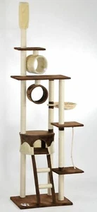 Katzen-Kratzbaum ROOFY deckenhoch XXL - mit Deckenspanner und Katzenspielzeug - Bild 1 von 1