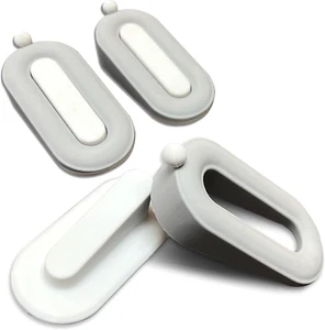 Door Stoppers - Pack of 3 | Rubber Security Wedge for Bottom of Door on Carpet, - Picture 1 of 6