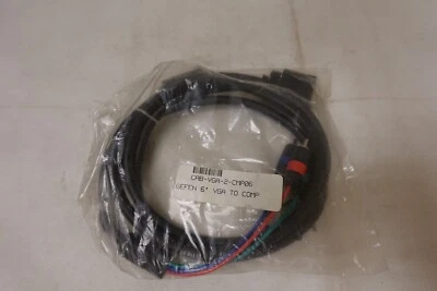 GEFEN - 6' VGA Stecker auf 3 Cinch Stecker Komponentenkabel Verbindung CAB-VGA-2-CMP06 - Bild 1 von 4