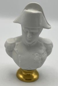 French Limoges Bisque Bust Napoleon Bonaparte 6" Tall - Picture 1 of 8