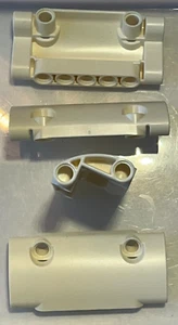 NEW LEGO Technic 2 x Curved Panel 7 x 3 WHITE 24119 MINDSTORMS MOC PARTS EV3 - Picture 1 of 1