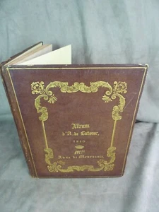 MUSIK von ARISTIDE DE LATOUR. 1840. Album von Melle Anna de MURSEAULT. - Bild 1 von 10