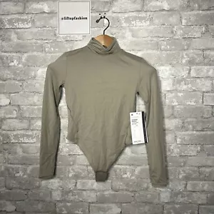 Lululemon Nulu Turtleneck Bodysuit Long Sleeve Thong Cut NWT Size XS (RVSN) - Picture 1 of 13
