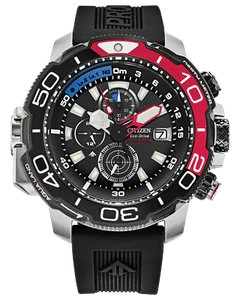 Citizen Eco-Drive BJ2167-03E Promaster Aqualand Rubber Solar Diver Men's Watch - Picture 1 of 4