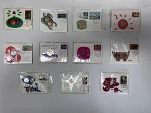 99 Company First Day Covers 1970 "RANDOM LOT - 1" Coin & Stamp Collectable/ UNC - Picture 1 of 3