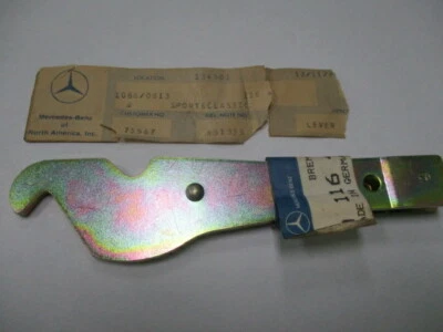 Mercedes Benz freno de mano, palanca freno eléctrico, NOS, 1164200442, 450SEL 6.9, 280SE, 240D, Foto 1 de 4