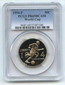 1994 P 50C World Cup Commemorative PCGS PR69DCAM - Picture 1 of 1