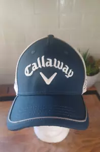 Gorra Callaway Golf XR Odyssey Adulto Ajustada S/M Blanco/Azul Sombrero - Imagen 1 de 4