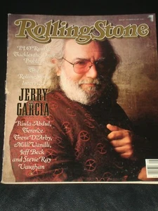 ROLLING STONE magazine 1989, Jerry Garcia, Grateful Dead, Paula Abdul, Jeff Beck - Bild 1 von 1