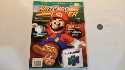 Nintendo Power Magazine Vol 85 Jun, 1996 Iron Man Poster Foto 1 de 4