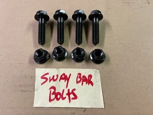 87-93 Ford Mustang Front Sway Bar Brackets BOLTS Replacement V8 & 2.3 4cyl 5.0L - Picture 1 of 5