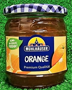 (9,96€/kg) 5x Mühlhäuser Orangenmarmelade fruchtig 450g Glas Versand 0€ - Bild 1 von 1