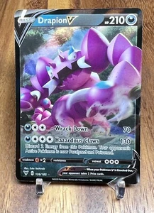 Drapion V 106/185 Ultra Rare Vivid Voltage Pokemon Card NM - Picture 1 of 2