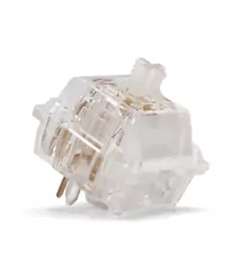 Hand Lubed/Filmed Durock Ice King Tactile Switches - Picture 1 of 4