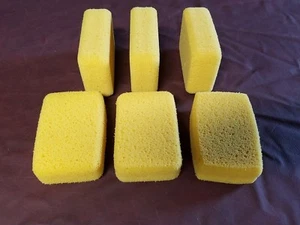 Esponja de polietileno Copal - 6"" x 3 3/4"" x 2"" - Lote de 6 - Imagen 1 de 1