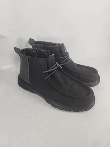 NEW Hey Dudes Mens Boris Eco Shield Granite BLK Slip On Boots Sz 14 - Bild 1 von 21
