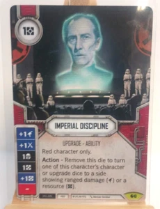 Star Wars Destiny Spirito di Ribellione #006 Carta Disciplina Imperiale - Foto 1 di 7