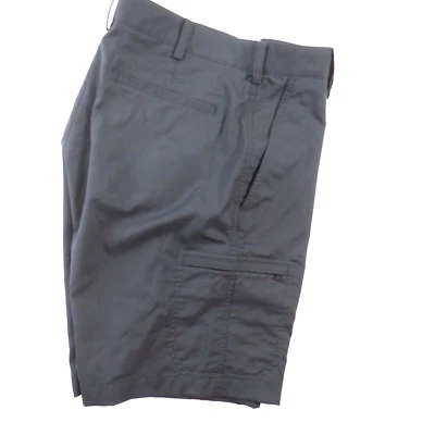 Pantalones Cortos Nike Golf Dri-Fit Elastizados CARGO Para Hombres 32x9 Bordados Swoosh Carbón Foto 1 de 4