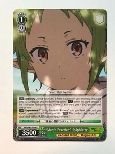 Weiss Mushoku Tensei Jobless Reincarnation "Magic Practice" Sylphiette U NM/M - Picture 1 of 1