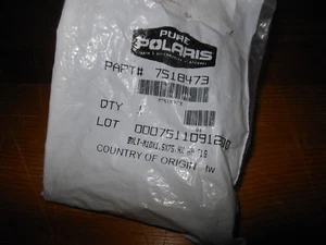 NOS OEM Polaris HAWKEYE SPORTSMAN RANGER +++ Bumper Bolt Qty.1 # 7518473 - Picture 1 of 2