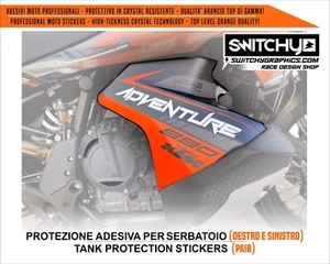 KTM 890 Adventure Von 2019 A 2024 Aufkleber Cover Tank Kompatibel - Bild 1 von 2