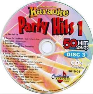 CHARTBUSTER PARTY HITS KARAOKE CDG DISC CD+G 5010-03 OLDIES POP ROCK CD MUSIC . - Picture 1 of 1